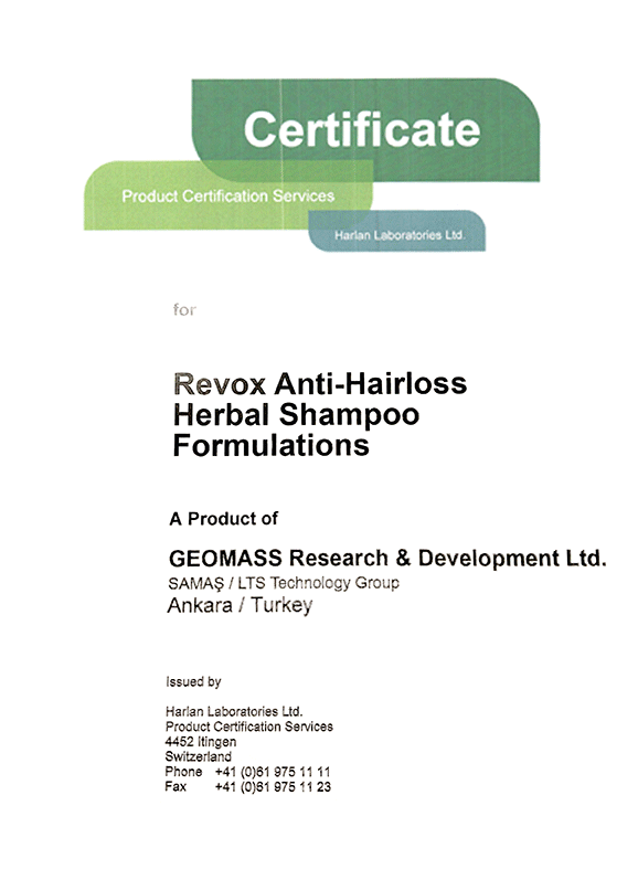 Swiss Quality Sertifikası