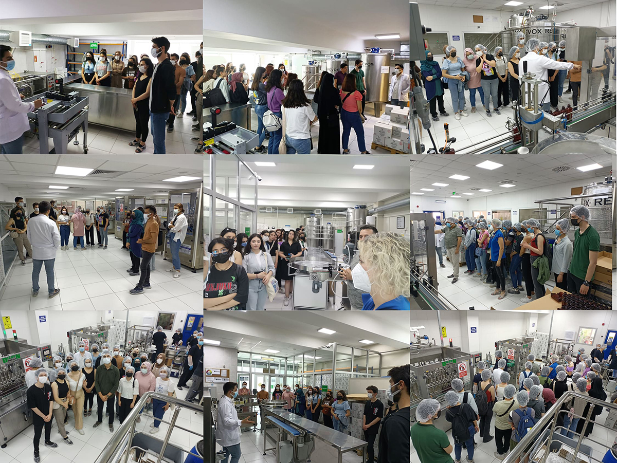 Gazi Üniversitesi Eczacılık Fakültesi Fabrika Ziyaret