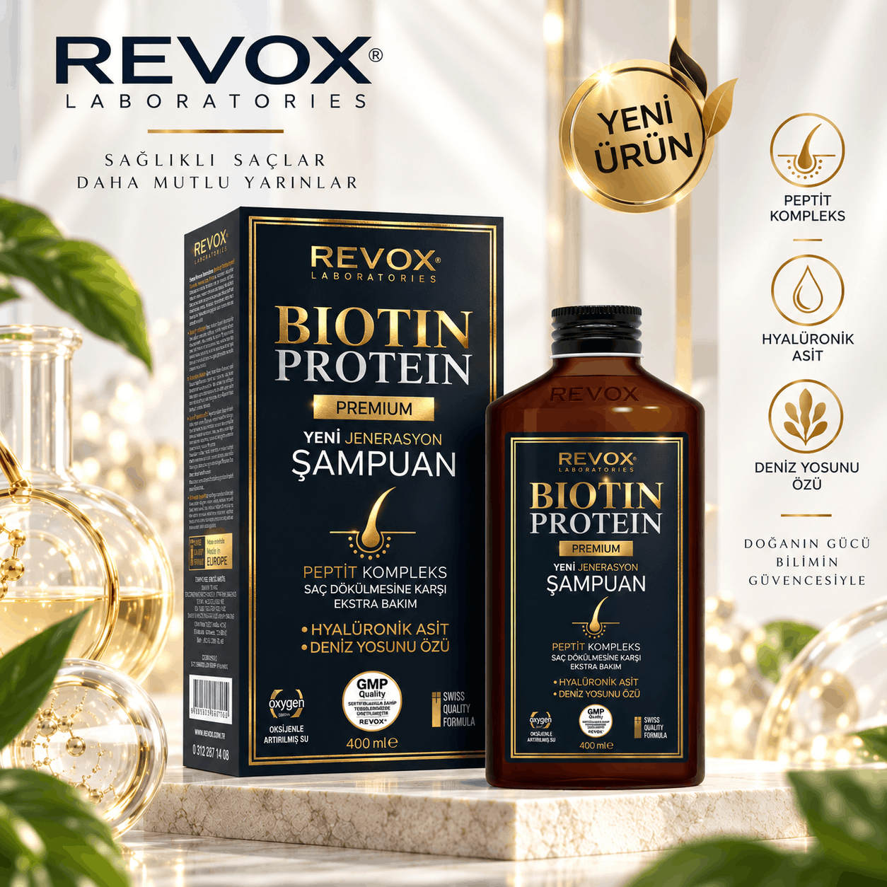 Biotin & Protein Peptit Şampuan