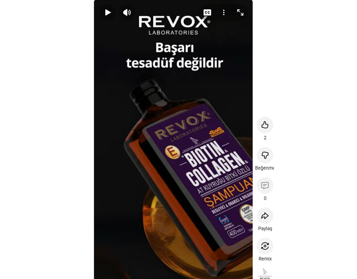 Başarı tesadüf değildir