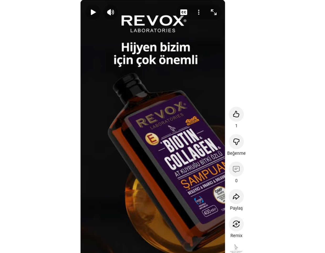 Hijyen bizim için çok önemli